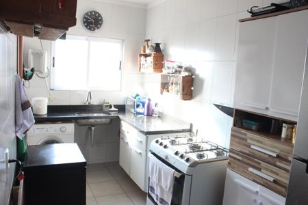 Cozinha de casa para alugar com 3 quartos, 114m² em Centro, São Vicente