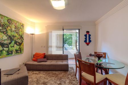 Sala de apartamento à venda com 2 quartos, 58m² em Vila Andrade, São Paulo