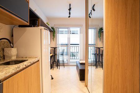 Studio à venda com 29m², 1 quarto e sem vaga Studio à venda com 29m², 1 quarto e sem vagaCozinha