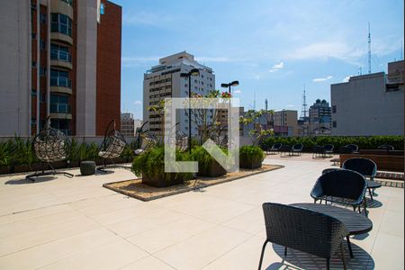 Studio à venda com 29m², 1 quarto e sem vaga Studio à venda com 29m², 1 quarto e sem vagaÁrea comum - Terraço