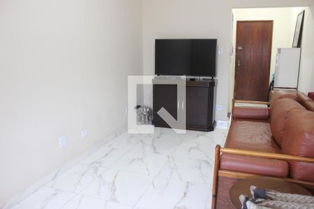 Sala de apartamento para alugar com 1 quarto, 49m² em Itararé, São Vicente