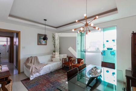 Sala de apartamento à venda com 3 quartos, 81m² em Castelo, Belo Horizonte