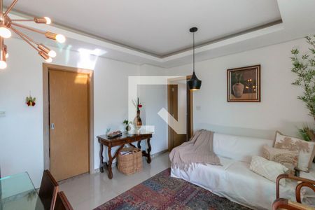 Sala de apartamento à venda com 3 quartos, 81m² em Castelo, Belo Horizonte