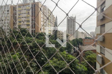 Vista do Quarto de apartamento para alugar com 1 quarto, 46m² em Higienópolis, São Paulo