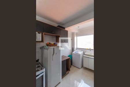 Cozinha e Área de Serviço de apartamento à venda com 1 quarto, 32m² em Vila Guilhermina, São Paulo