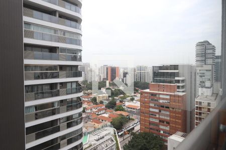 Vista da Sacada de kitnet/studio para alugar com 1 quarto, 30m² em Pinheiros, São Paulo