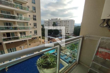 varanda de apartamento para alugar com 1 quarto, 48m² em Taquara, Rio de Janeiro