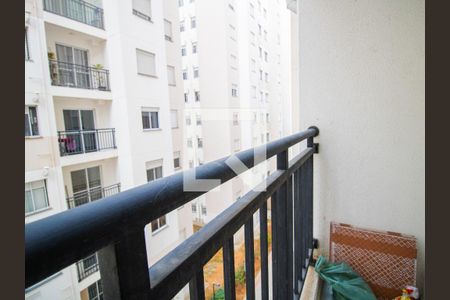 Varanda da Sala de apartamento para alugar com 2 quartos, 50m² em Vila Guilherme, São Paulo