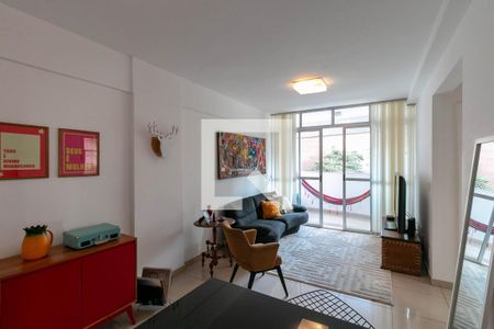 Sala de apartamento à venda com 2 quartos, 78m² em Santo Antônio, Belo Horizonte