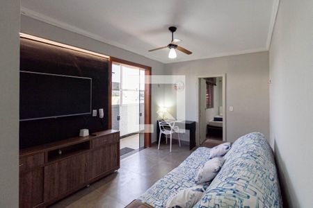Sala de apartamento para alugar com 1 quarto, 70m² em Castelo, Belo Horizonte