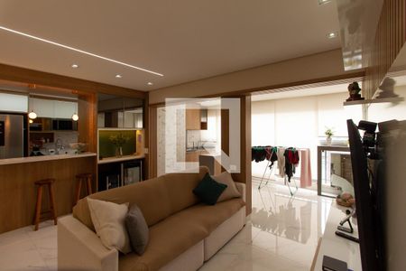 Sala de apartamento à venda com 2 quartos, 90m² em Vila Independência, São Paulo