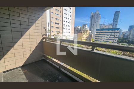 Varanda da Sala de apartamento para alugar com 5 quartos, 260m² em Boqueirão, Santos