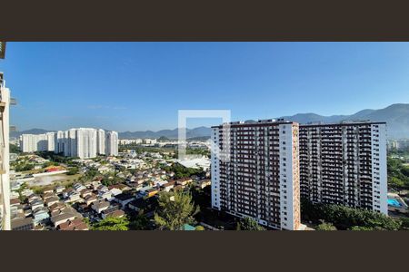 Varanda da sala  de apartamento para alugar com 2 quartos, 57m² em Barra da Tijuca, Rio de Janeiro