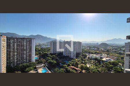 Varanda da sala  de apartamento para alugar com 2 quartos, 57m² em Barra da Tijuca, Rio de Janeiro
