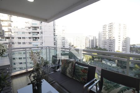 Varanda da Sala de apartamento à venda com 4 quartos, 110m² em Jacarepaguá, Rio de Janeiro