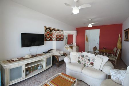 Sala de apartamento para alugar com 2 quartos, 115m² em Pitangueiras, Guarujá