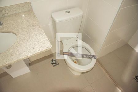 Banheiro de apartamento à venda com 1 quarto, 27m² em Vila Clementino, São Paulo