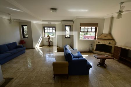 Sala 1 de casa de condomínio à venda com 5 quartos, 352m² em Parque da Hipica, Campinas