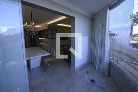 Varanda de apartamento para alugar com 3 quartos, 105m² em Cidade Jardim, Goiânia