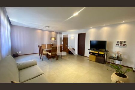 Sala de apartamento à venda com 4 quartos, 129m² em Gutierrez, Belo Horizonte