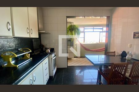 Cozinha de apartamento à venda com 4 quartos, 129m² em Gutierrez, Belo Horizonte