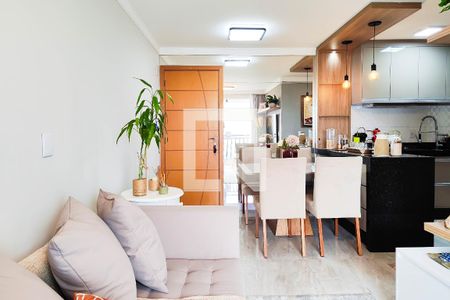 Sala de apartamento à venda com 2 quartos, 57m² em Parque Novo Oratório, Santo André