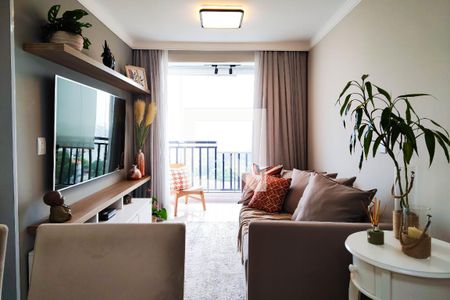 Sala de apartamento à venda com 2 quartos, 57m² em Parque Novo Oratório, Santo André