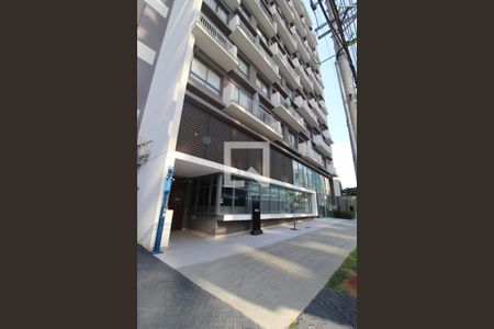 Fachada do Prédio de kitnet/studio para alugar com 1 quarto, 29m² em Vila Nova Conceição, São Paulo