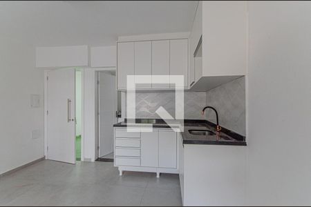 Cozinha de kitnet/studio para alugar com 1 quarto, 25m² em Ipiranga, São Paulo