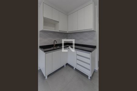 Cozinha de kitnet/studio para alugar com 1 quarto, 25m² em Ipiranga, São Paulo
