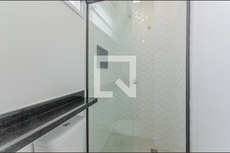 Banheiro de kitnet/studio para alugar com 1 quarto, 25m² em Ipiranga, São Paulo