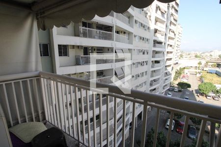 Varanda da Sala de apartamento para alugar com 3 quartos, 80m² em Vicente de Carvalho, Rio de Janeiro
