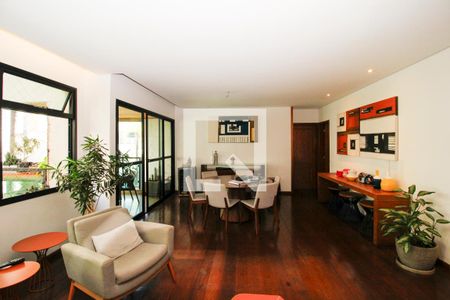 Sala de apartamento para alugar com 4 quartos, 168m² em Lourdes, Belo Horizonte