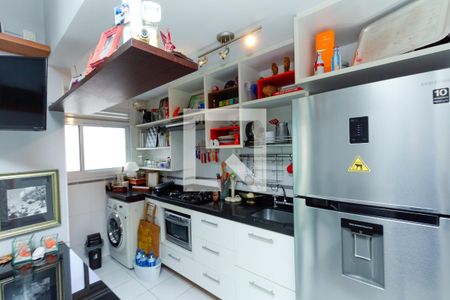 Cozinha de apartamento à venda com 1 quarto, 47m² em Indianópolis, São Paulo