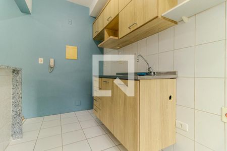 Cozinha de apartamento para alugar com 1 quarto, 41m² em Campos Elíseos, São Paulo