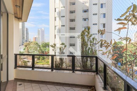 Varanda da Sala de apartamento à venda com 3 quartos, 150m² em Campo Belo, São Paulo