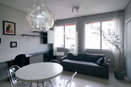 Sala de apartamento para alugar com 1 quarto, 48m² em Centro Histórico de São Paulo, São Paulo