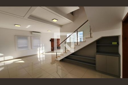 Sala de casa de condomínio para alugar com 3 quartos, 293m² em Engordadouro, Jundiaí