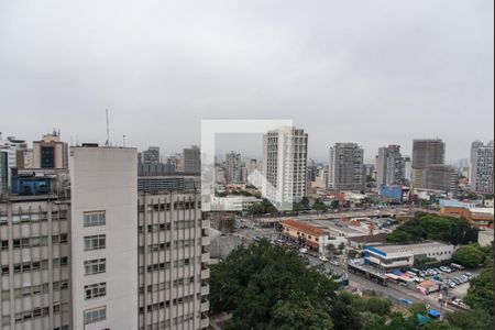 Vista da varanda de kitnet/studio à venda com 1 quarto, 26m² em Vila Mariana, São Paulo
