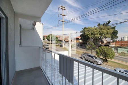 Varanda de kitnet/studio para alugar com 1 quarto, 35m² em Jardim Sao Guilherme Ii, Sorocaba
