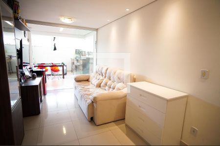 Sala de apartamento à venda com 3 quartos, 103m² em Floramar, Belo Horizonte