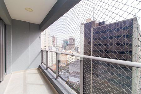 Varanda de apartamento à venda com 1 quarto, 48m² em Consolação, São Paulo