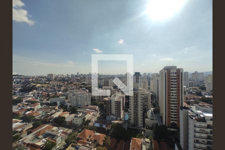 Vista da varanda da sala de apartamento à venda com 1 quarto, 34m² em Vila Pompéia, São Paulo