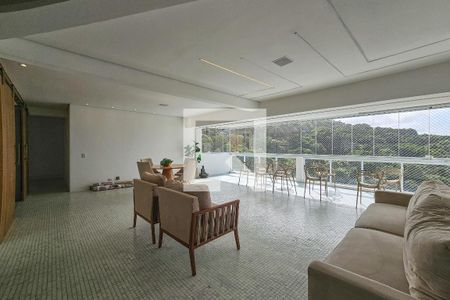 Sala de apartamento para alugar com 4 quartos, 300m² em Centro, Guarujá