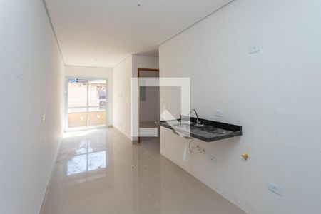 Sala / cozinha de apartamento à venda com 2 quartos, 45m² em Centro, Diadema