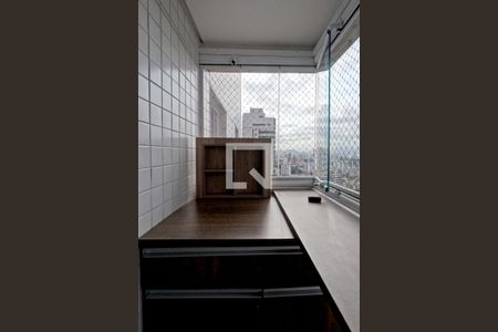 Varanda Gourmet de apartamento para alugar com 2 quartos, 77m² em Ponta da Praia, Santos