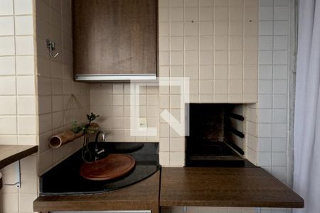 Varanda Gourmet de apartamento para alugar com 2 quartos, 77m² em Ponta da Praia, Santos