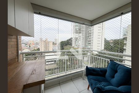 Varanda  de apartamento à venda com 2 quartos, 57m² em Jardim Prudência, São Paulo