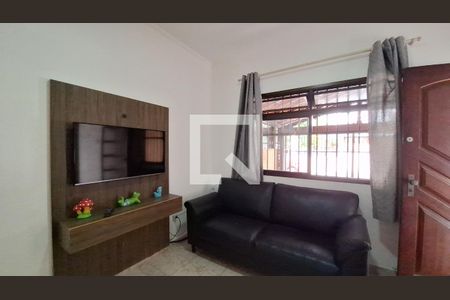 Sala de casa para alugar com 2 quartos, 69m² em Vila Caiçara, Praia Grande