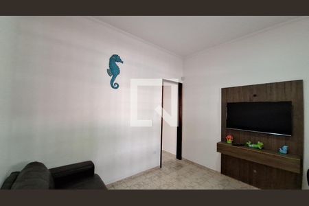Sala de casa para alugar com 2 quartos, 69m² em Vila Caiçara, Praia Grande